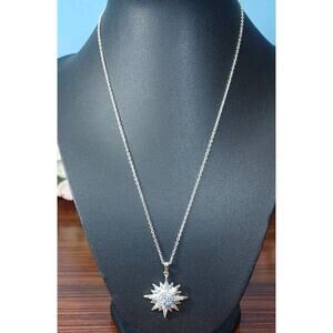 Bethlehem Star Necklace Dazzling Sparkle JCM Beauty Preppy Party Holiday Party